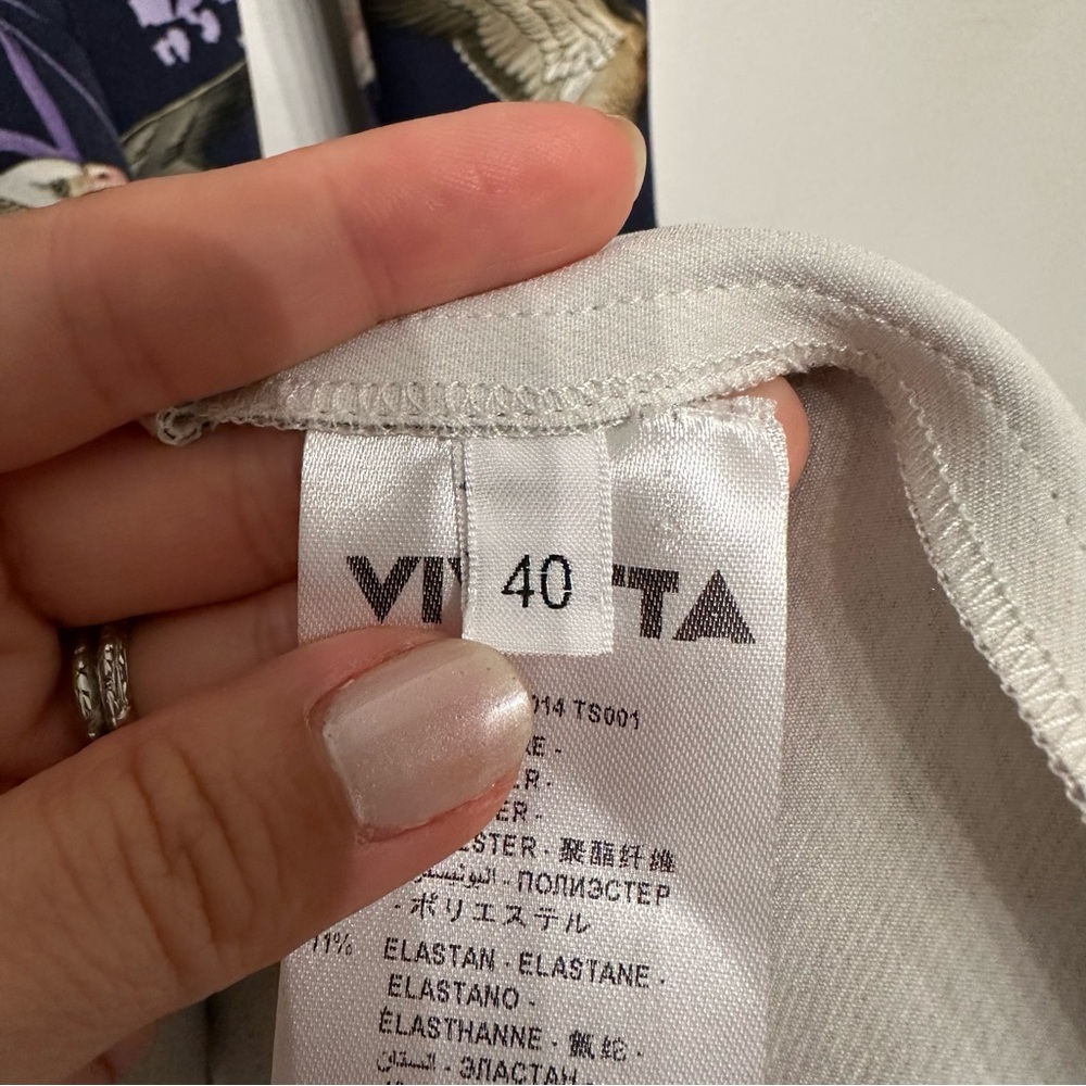 Vivetta Bird Print Long Sleeve Mini Dress - Picture 6 of 10